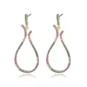 Boucles d'oreilles pendentif - multicolore