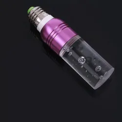 Ampoule LED cristal acrylique - RGB - E27 - E14 - AC85 - 265V