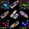 Acryl Kristall LED Lampe - RGB - E27 - E14 - AC85 - 265V