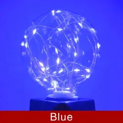 LED - RGB - E27 - 110V 220V - żarówka Edisona - design ozdobnych przewodówE27