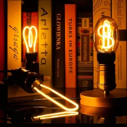 E27 - 220V - 240V - 3W - 4W - 4.5W - ampoule LED vintage - design irrégulier