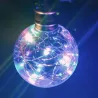 E27 1.7W - LED RGB bulb - dimmable - Christmas decoration