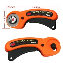 45mm - rotary leather / fabric cutting tool - circular blade