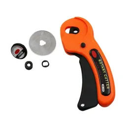 45mm - rotary leather / fabric cutting tool - circular blade