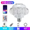E27 - RGB LED lamppu langaton Bluetooth kaiutin - etäohjaus 110V-220V 6W