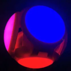 40W E27 - 220V 110V - RGB - LED - żarówka składana - piłkarska lampa UFOE27