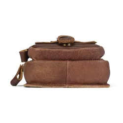 Mini Taille Tasche - echtes Leder