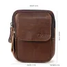 Mini Taille Tasche - echtes Leder