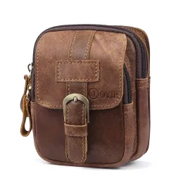BolsosMini bolsa de cintura - cuero genuino