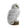 Owl formad trädgårdsljus med solpanel - LED - vattentät