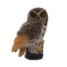 Owl formad trädgårdsljus med solpanel - LED - vattentät