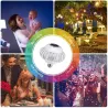 E27 - RGB LED lamppu langaton Bluetooth kaiutin - etäohjaus 110V-220V 6W