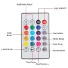 E27 - RGB LED bulb with wireless Bluetooth speaker - remote control - 110V-220V 6W