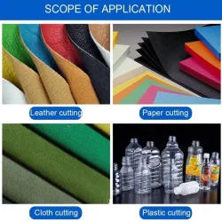 45mm - roterande läder / tyg skärverktyg - cirkulärt blad