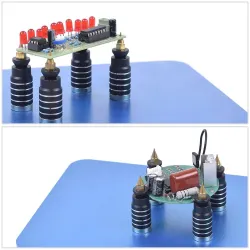 Panneaux magnétiques PCB - base en acier inoxydable - soudage / soudage outil de réparation