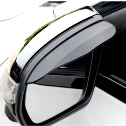 Car rear view mirror - side mirror - rain visor - sticker - 2 pieces