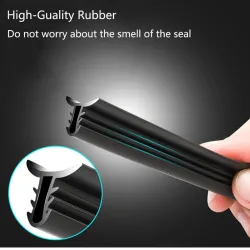 Universal soundproof rubber - rubber seal - dashboard sealing strip - 160cm