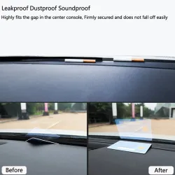 Universal soundproof rubber - rubber seal - dashboard sealing strip - 160cm