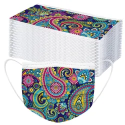 10 - 20 - 30 - 50 - 100 pezzi - maschera protettiva / bocca - 3-layers - monouso