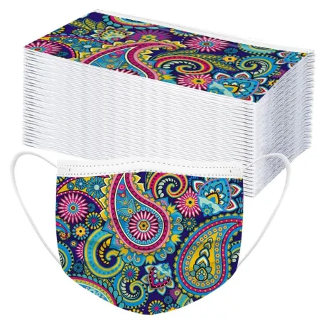 10 - 20 - 30 - 50 - 100 bitar - skyddande ansikte / munmasker - 3-lager - disponibel