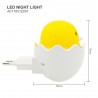 Canard jaune - lumière de nuit LED - Capteur de commande UE - dimmable - télécommande