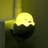 Yellow duck - LED night light - EU wall plug - control sensor - dimmable - remote controller