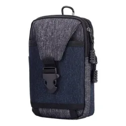 Liten midjeväska - canvas påse med zipper