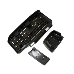 Pedalespedales de coche para Volkswagen GOLF 7 GTi MK7 / Tiguan 2017 / Skoda Octavia A7 - caja de cambios manual automática