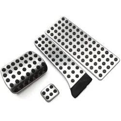 PedalesFundas de pedales de acero inoxidable para Mercedes Benz C E S GLK CLS SL-Class W203 W204 W211 W212W210 AMG