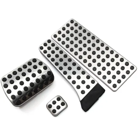 Housses de pédales en acier inoxydable pour Mercedes Benz C E S GLK SLK Classe SL W203 W204 W211 W212W210 AMG