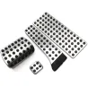 Housses de pédales en acier inoxydable pour Mercedes Benz C E S GLK SLK Classe SL W203 W204 W211 W212W210 AMG