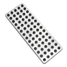 Housses de pédales en acier inoxydable pour Mercedes Benz C E S GLK SLK Classe SL W203 W204 W211 W212W210 AMG