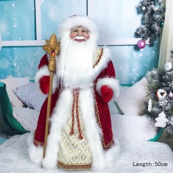 Święty Mikołaj / lalka - dekoracja świątecznaŚwięta Bożego Narodzenia