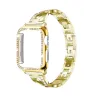AccesoriosCorrea de acero inoxidable & caja protectora con cristales para Apple Watch 5/4/3/2/1