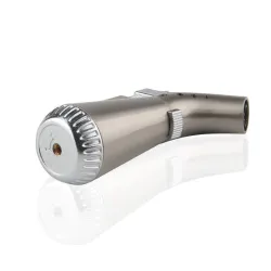 BBQ / cigarettes / kitchen - metal turbo lighter - butane gas - 1300 C - windproof