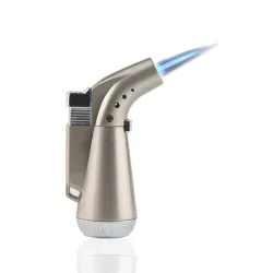 BBQ / cigarettes / kitchen - metal turbo lighter - butane gas - 1300 C - windproof
