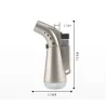 BBQ / cigarettes / kitchen - metal turbo lighter - butane gas - 1300 C - windproof