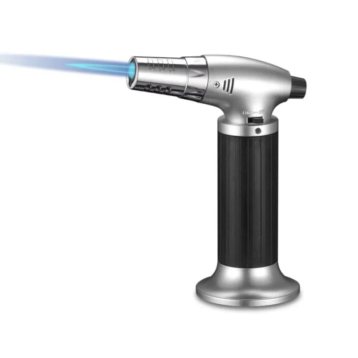 BBQ - cigarettes - butane gas lighter - blue flame - windproof