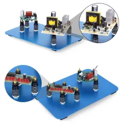 Panneaux magnétiques PCB - base en acier inoxydable - soudage / soudage outil de réparation
