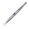 Stainless steel precision tweezers - pointed & curved - phone repair tool