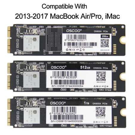 256 GB - 512 GB - 1TB - SSD minne för Macbook Air A1465 A1466 Macbook Pro Retina A1502 A1398 iMac A1419 A1418
