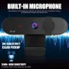 HD 4K 2K Web camera - 1080P - PC - computer - autofocus - USB - microphoneVideo