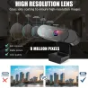HD 4K 2K Caméra web - 1080P - PC - autofocus - USB - microphone