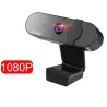 HD 4K 2K Caméra web - 1080P - PC - autofocus - USB - microphone