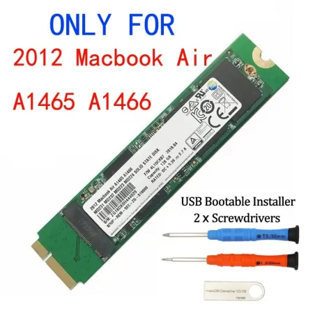 128GB - 256GB - 512GB - 1TB - SSD pour Macbook Air A1465 A1466 Md231 Md232 Md223 Md224 - entraînement d'état solide