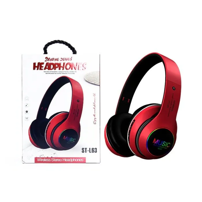 Casque Bluetooth - annulation de bruit - casque sans fil - LED
