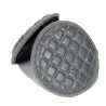 Leather & plush - earmuffs - foldable