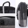 Petit sac de taille - pochette en toile avec fermeture éclair