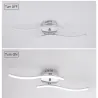 Luces de techo24W - 12W - 18W - AC85-265V - LED - luz de techo - lámpara - diseño moderno curva