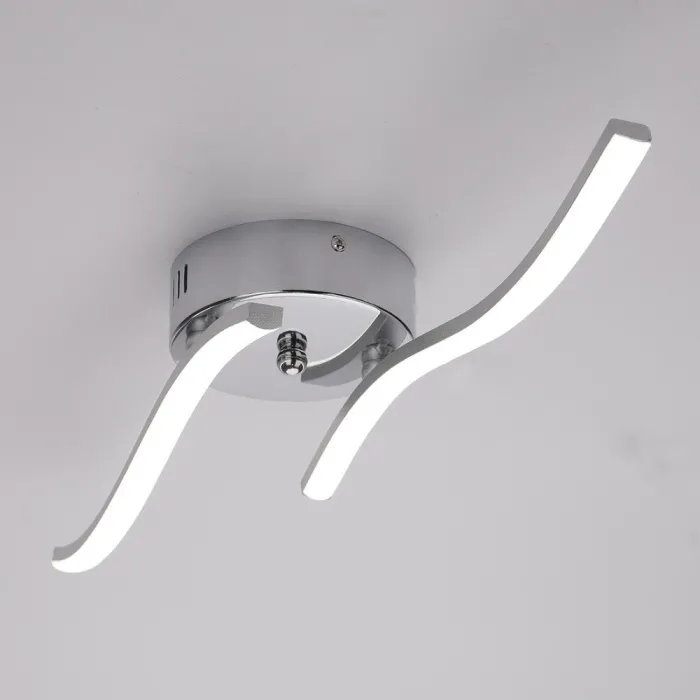 24W - 12W - 18W - AC85-265V - LED - lumière de plafond - lampe - design incurvé moderne